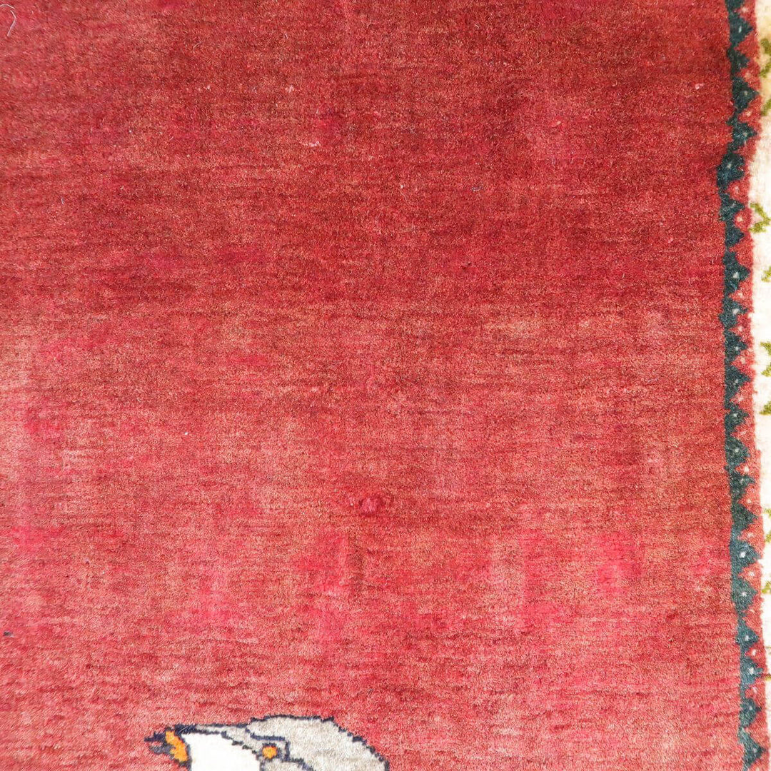 ギャッベ(ギャベ)/ビンテージラグ、オールド カシュガイ 179×121cm(AL-4117)商品詳細画像