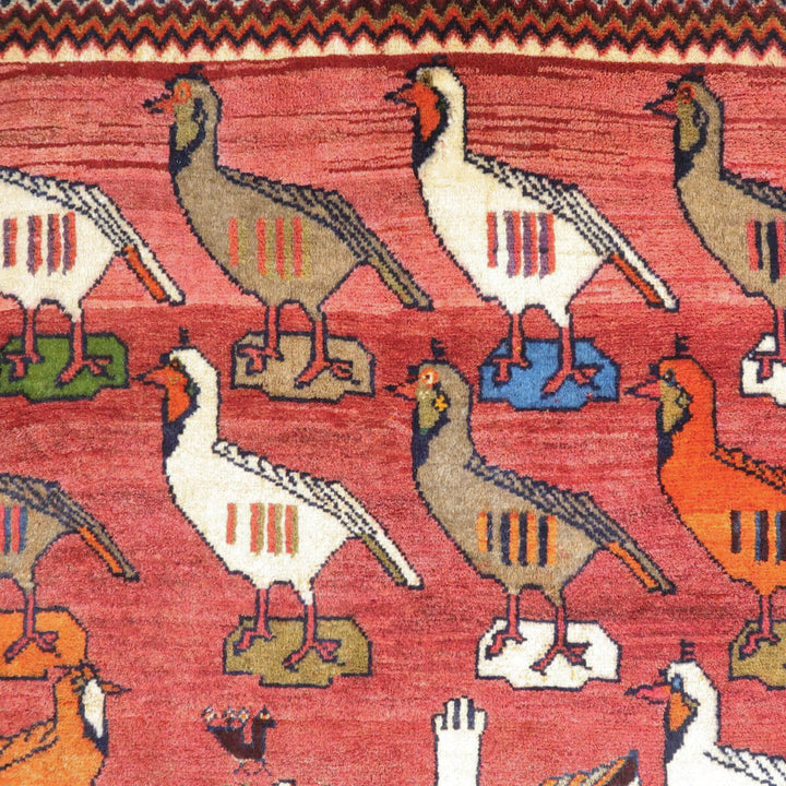 ギャッベ/オールド カシュガイ  196×111cm(AL-4196)