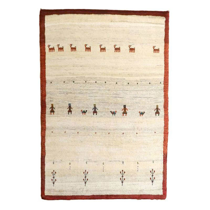 ギャッベ 182×125cm(BL-10381)