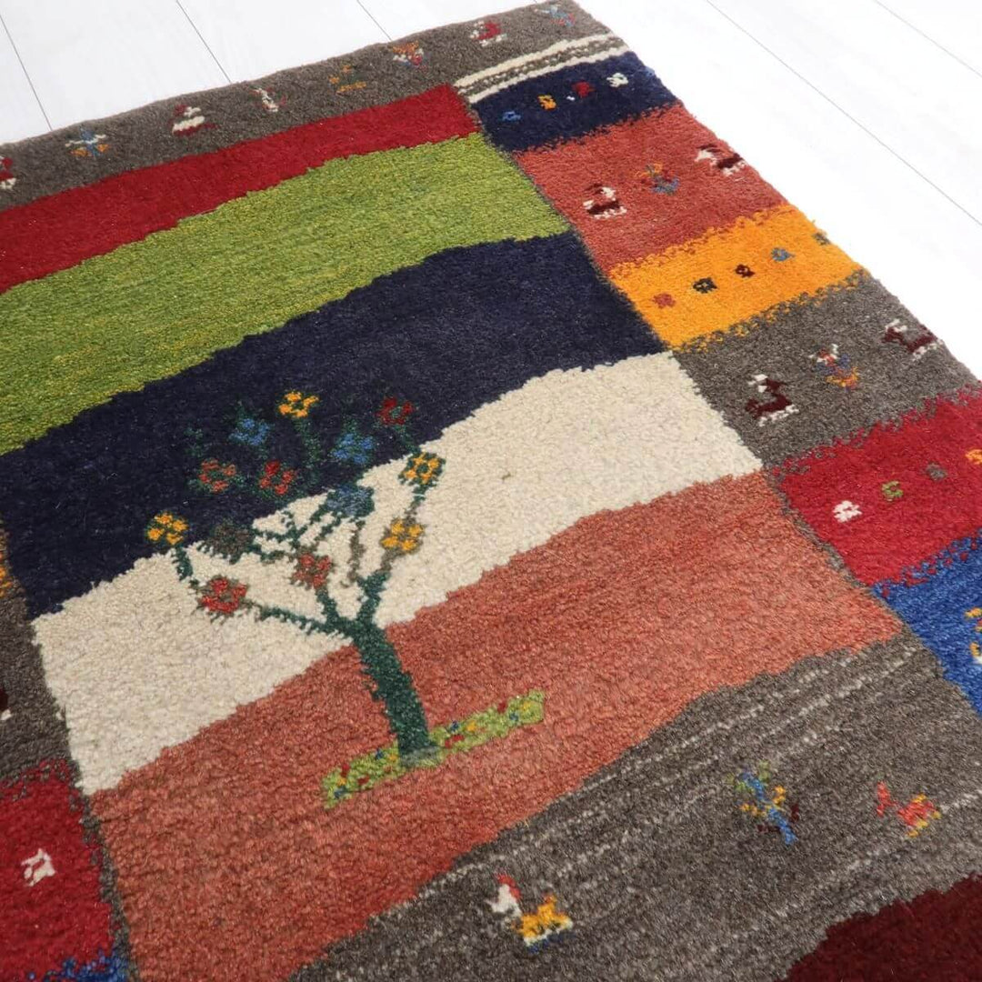 ギャッベ/ラティーフ 128×78cm(BS-11472)