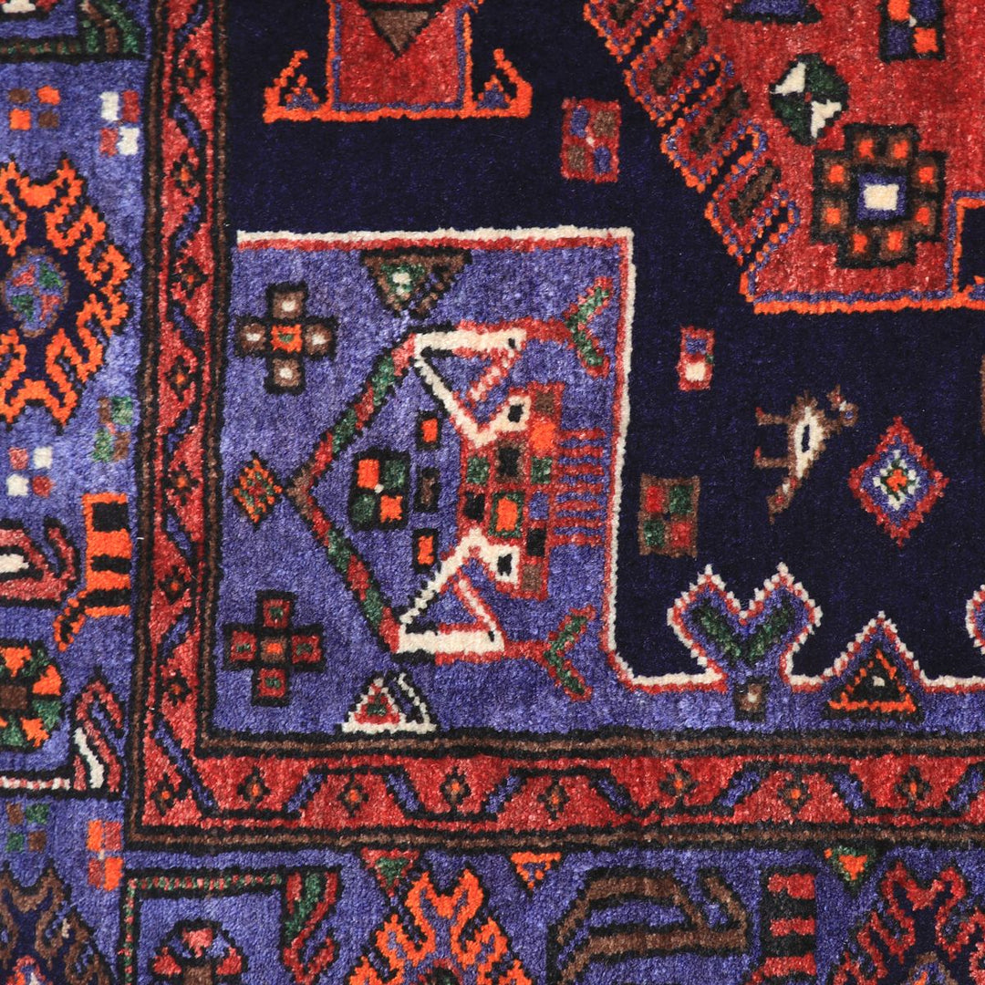ペルシャ絨毯(イラン産)ハマダン 199×130cm(FL-70144)