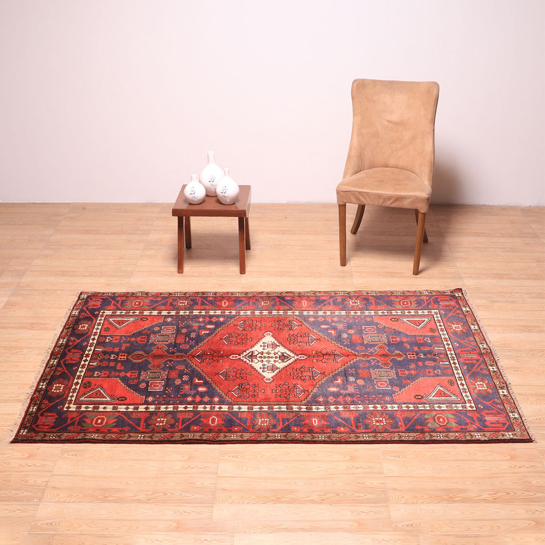 ペルシャ絨毯(イラン産)ハマダン 200×126cm(FL-70151)