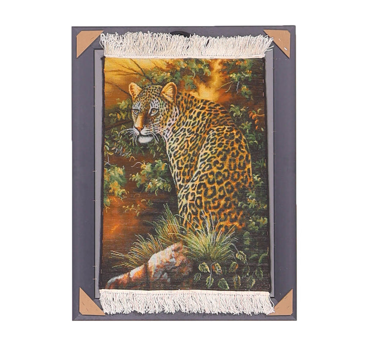 ペルシャ絨毯 タブリーズ産 絵画絨毯 85×66cm(FP-70260)