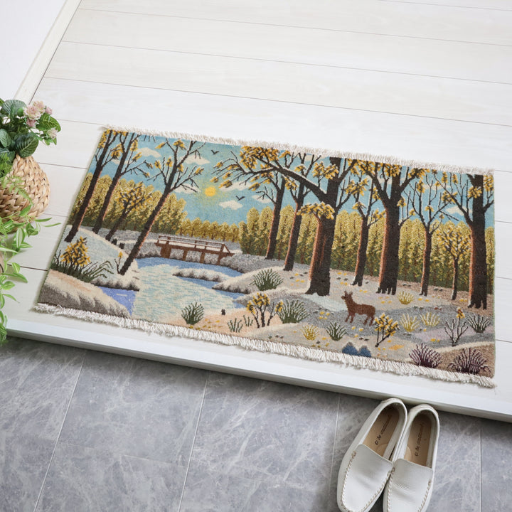 ペルシャ絨毯/シラーズ  52×104cm(FS-12001)