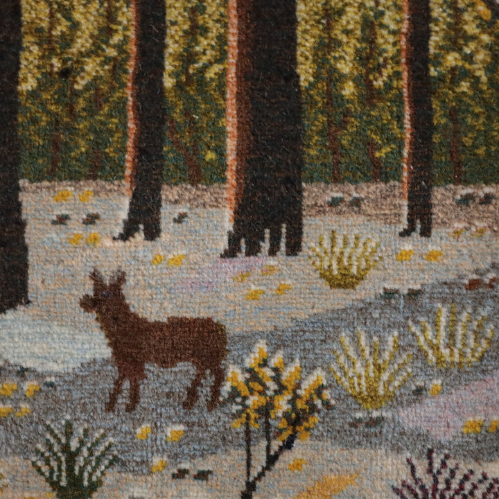 ペルシャ絨毯/シラーズ  52×104cm(FS-12001)