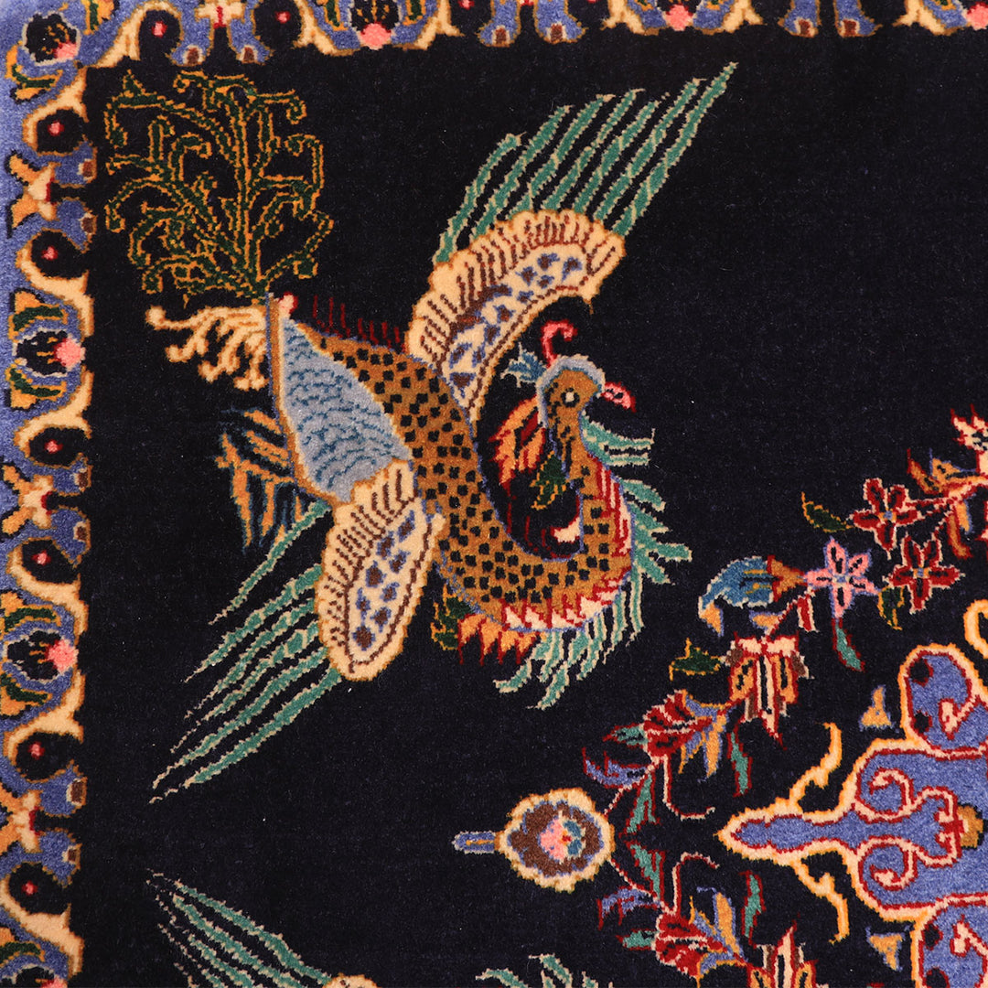 ペルシャ絨毯(イラン産)カーシャーン 94×73cm(FS-70016)