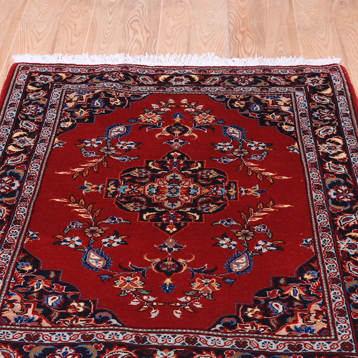 ペルシャ絨毯(イラン産)カーシャーン 91×69cm(FS-70019)