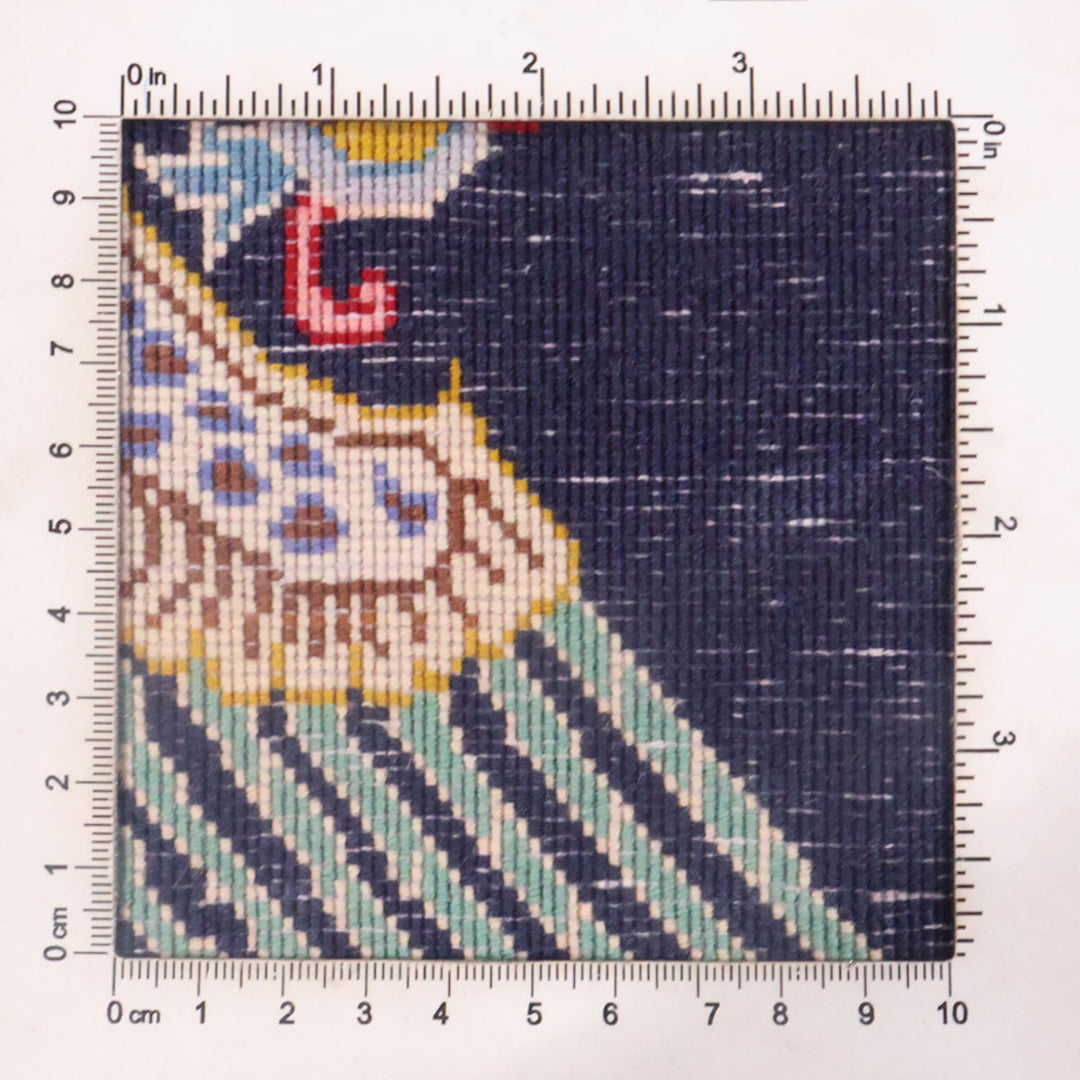 ペルシャ絨毯(イラン産)カーシャーン 94×73cm(FS-70048)
