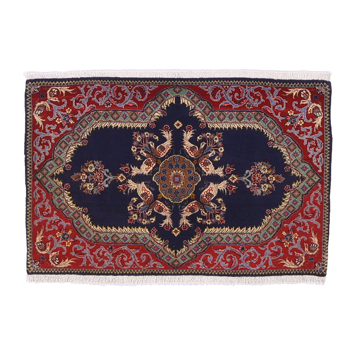 ペルシャ絨毯 ペルシャ絨毯 (カーシャーン) 101×67cm（FS-70054） – ギャッベ