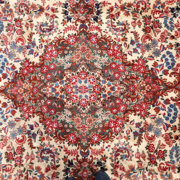アンティク・ペルシャ絨毯ムード産1900年代/394×297cm(FX-22087)