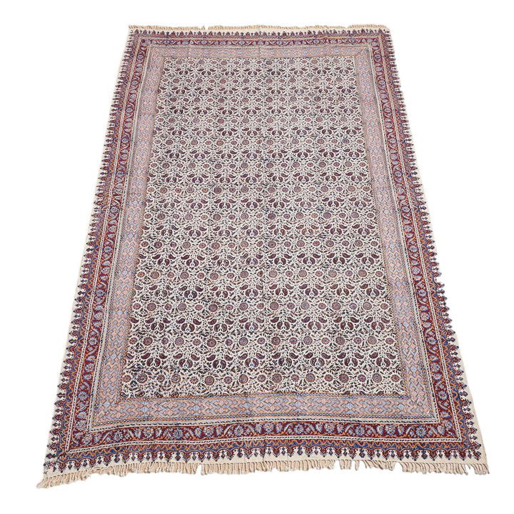 ペルシャ更紗・ガラムカール(イラン手染布) 240×160cm(GC-12274)