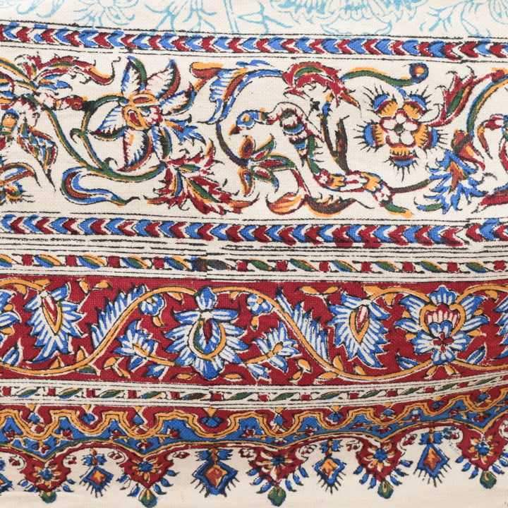 ペルシャ更紗・ガラムカール(イラン手染布) 200×135cm(GC-12604)