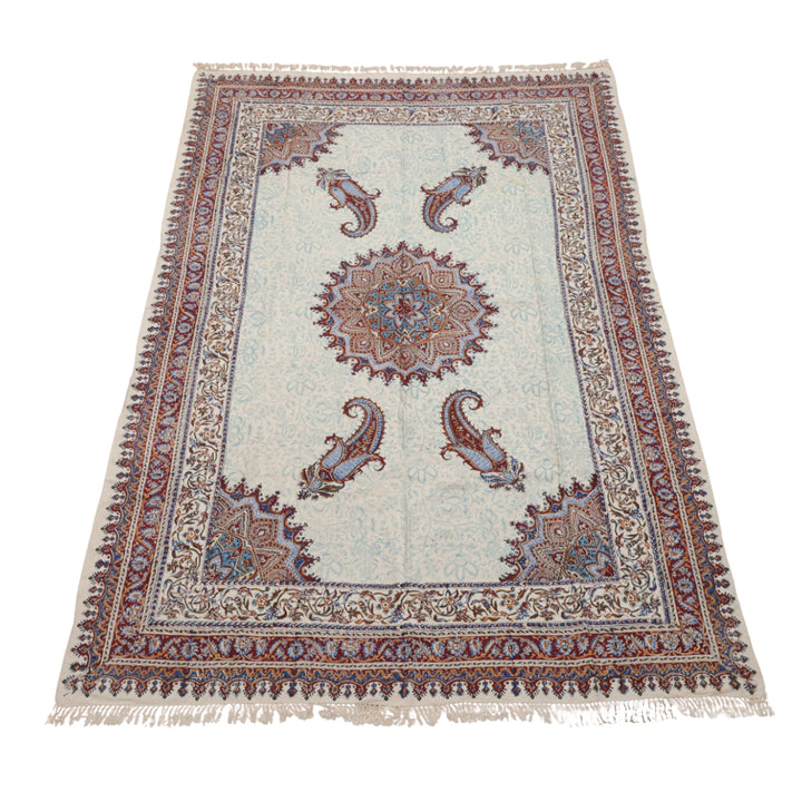 ペルシャ更紗・ガラムカール(イラン手染布) 200×135cm(GC-12604)