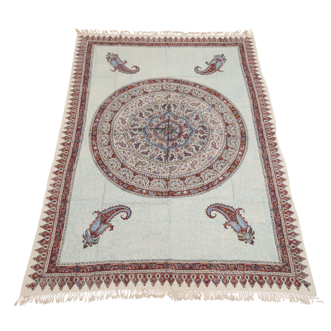 ペルシャ更紗・ガラムカール(イラン手染布) 200×135cm(GC-12605)