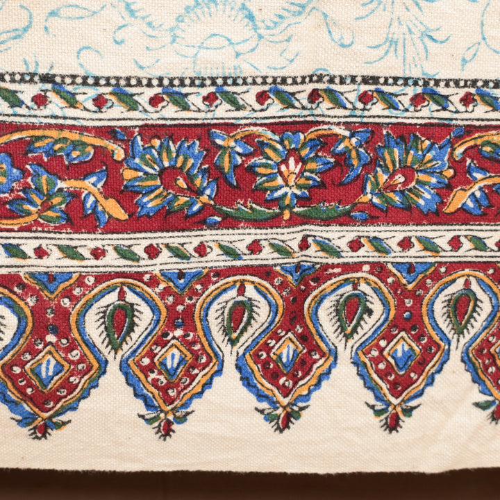 ペルシャ更紗・ガラムカール(イラン手染布) 200×135cm(GC-12606)