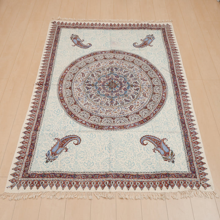 ペルシャ更紗・ガラムカール(イラン手染布) 200×135cm(GC-12606)