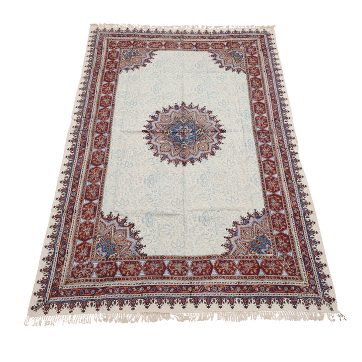 ペルシャ更紗・ガラムカール(イラン手染布) 200×135cm(GC-12608)