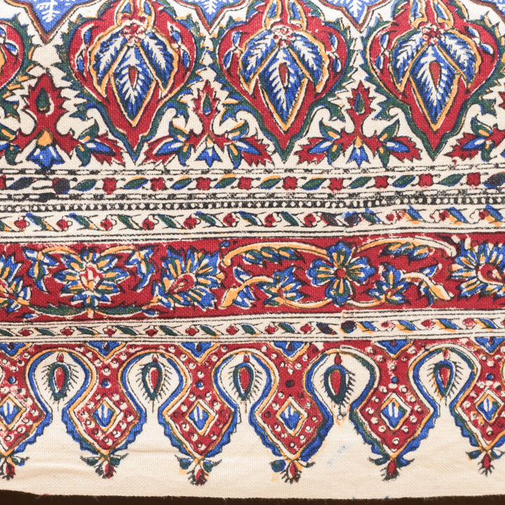 ペルシャ更紗・ガラムカール(イラン手染布) 200×135cm(GC-12611)