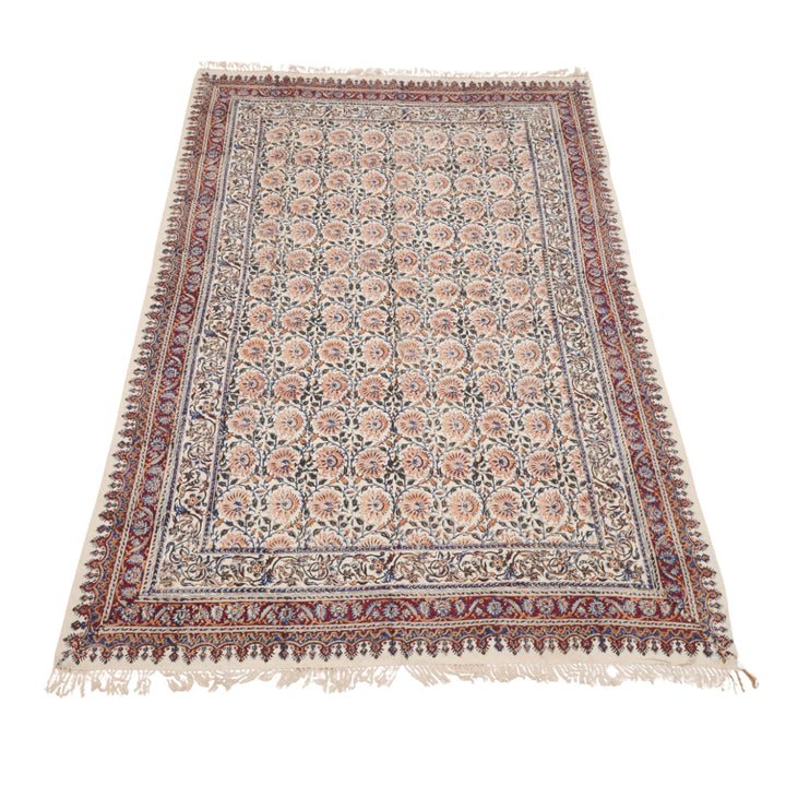 ペルシャ更紗・ガラムカール(イラン手染布) 200×135cm(GC-12616)