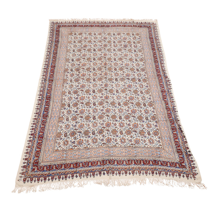 ペルシャ更紗・ガラムカール(イラン手染布) 200×135cm(GC-12617)