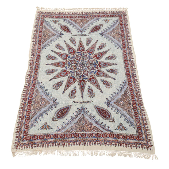 ペルシャ更紗・ガラムカール(イラン手染布) 200×135cm(GC-12622)