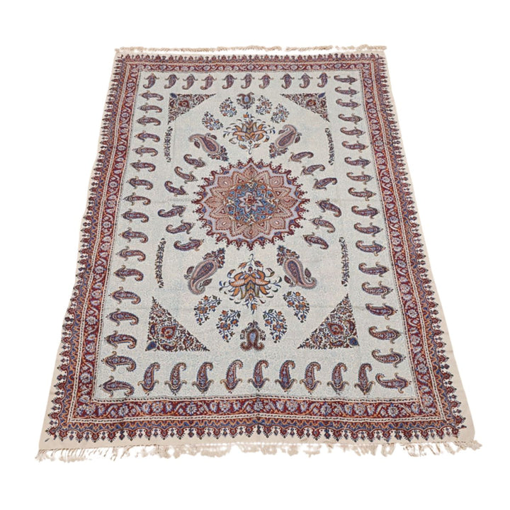 ペルシャ更紗・ガラムカール(イラン手染布) 200×135cm(GC-12803)