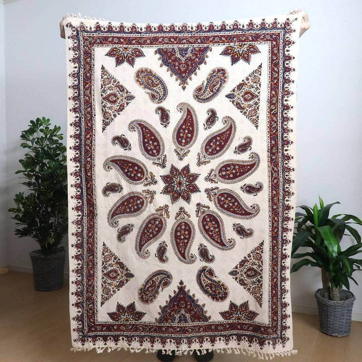 ペルシャ更紗・ガラムカール(イラン手染布)150×100cm(GC-1501)