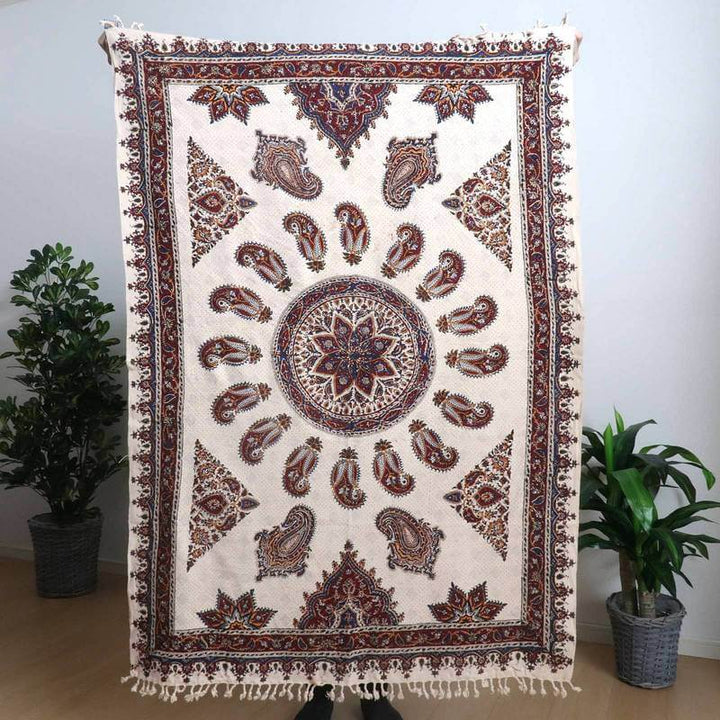 ペルシャ更紗・ガラムカール(イラン手染布)150×100cm(GC-1504)