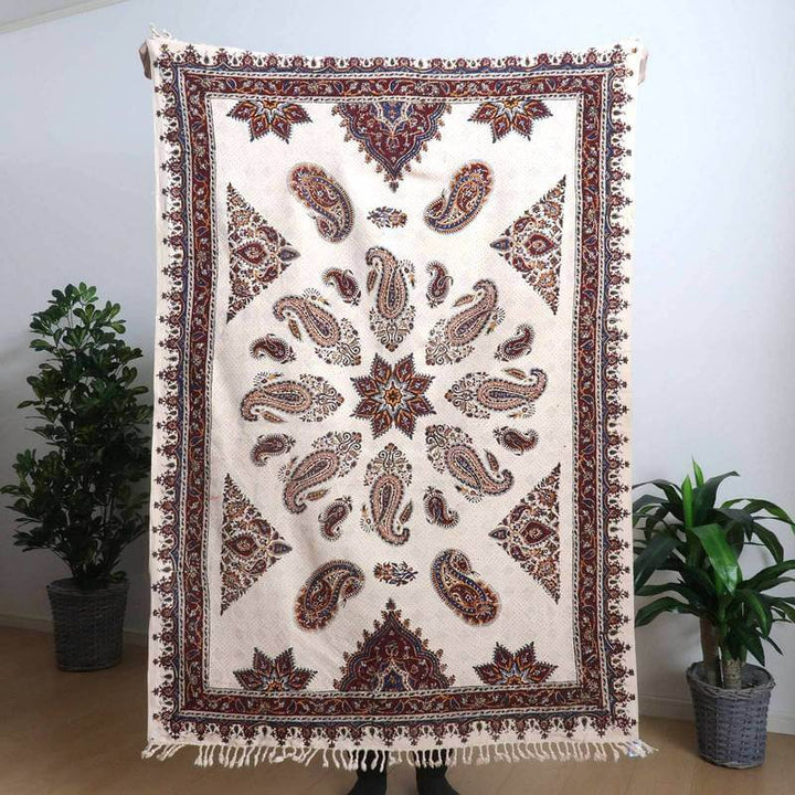 ペルシャ更紗・ガラムカール(イラン手染布)150×100cm(GC-1505)