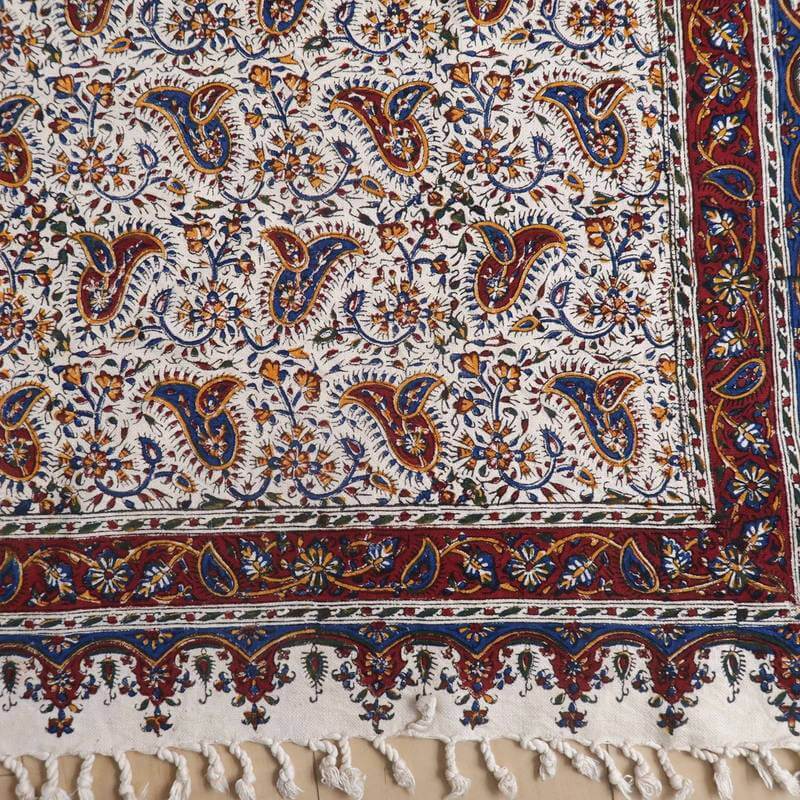ペルシャ更紗・ガラムカール(イラン手染布)150×100cm(GC-1510)