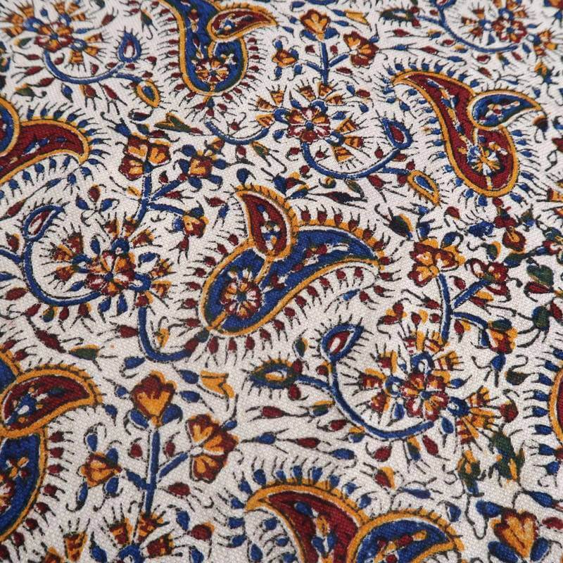 ペルシャ更紗・ガラムカール(イラン手染布)150×100cm(GC-1510)