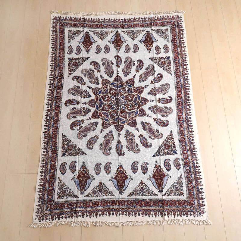 ペルシャ更紗・ガラムカール(イラン手染布)200×135cm(GC-2005)