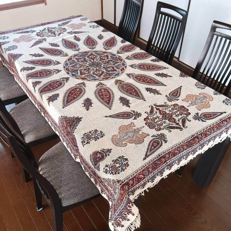 ペルシャ更紗・ガラムカール(イラン手染布)200×135cm(GC-2006)