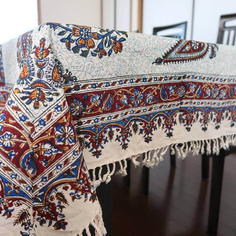 ペルシャ更紗・ガラムカール(イラン手染布)200×135cm(GC-2006)