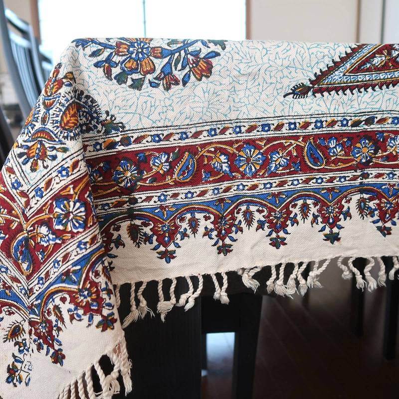 ペルシャ更紗・ガラムカール(イラン手染布)200×135cm(GC-2006)