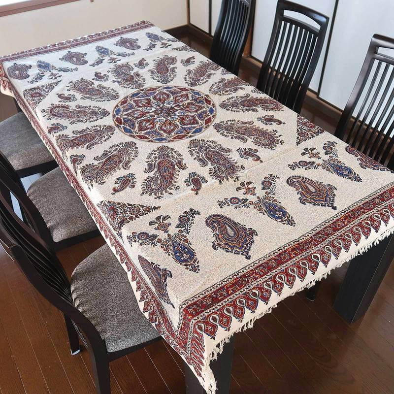 ペルシャ更紗・ガラムカール(イラン手染布)200×135cm(GC-2008)