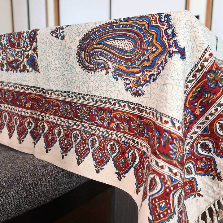 ペルシャ更紗・ガラムカール(イラン手染布)200×135cm(GC-2008)