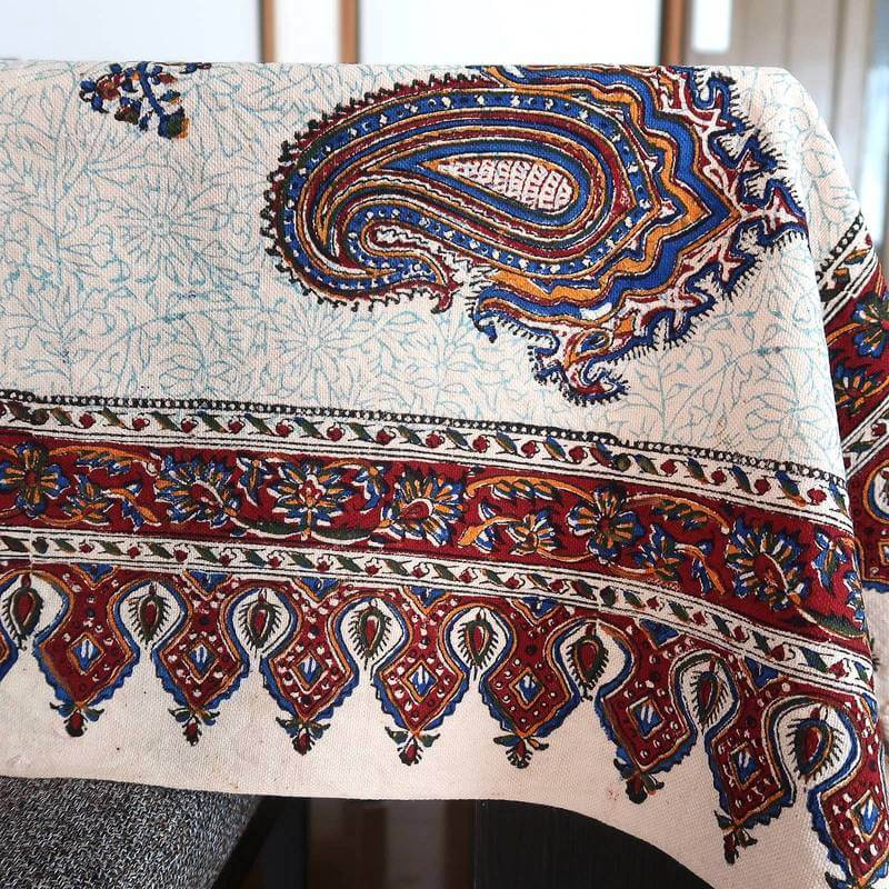 ペルシャ更紗・ガラムカール(イラン手染布)200×135cm(GC-2008)