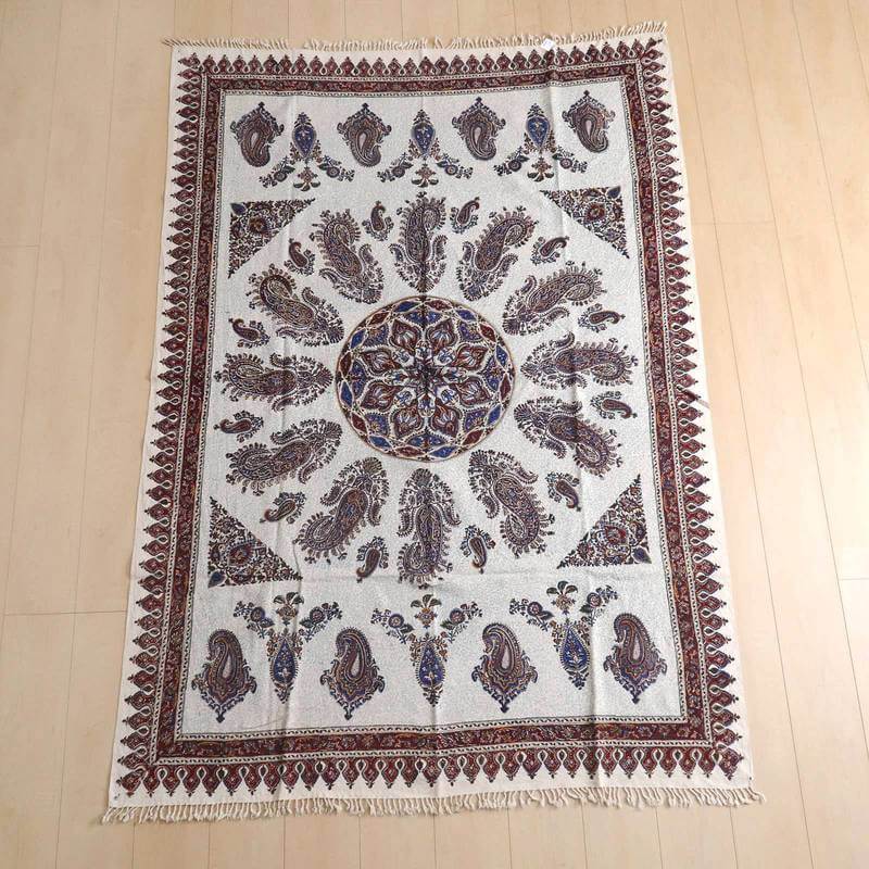 ペルシャ更紗・ガラムカール(イラン手染布)200×135cm(GC-2008)