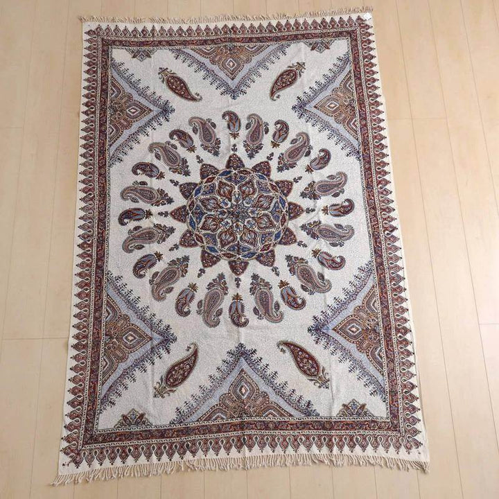 ペルシャ更紗・ガラムカール(イラン手染布)200×135cm(GC-2009)デザインと色の様子