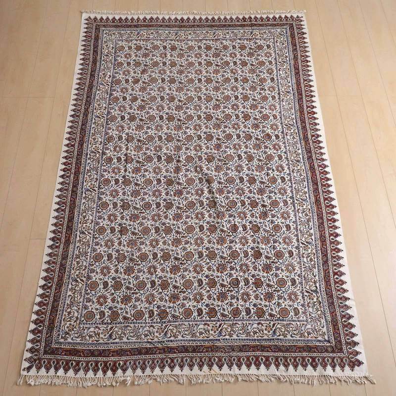 ペルシャ更紗・ガラムカール(イラン手染布)240×160cm(GC-2403)