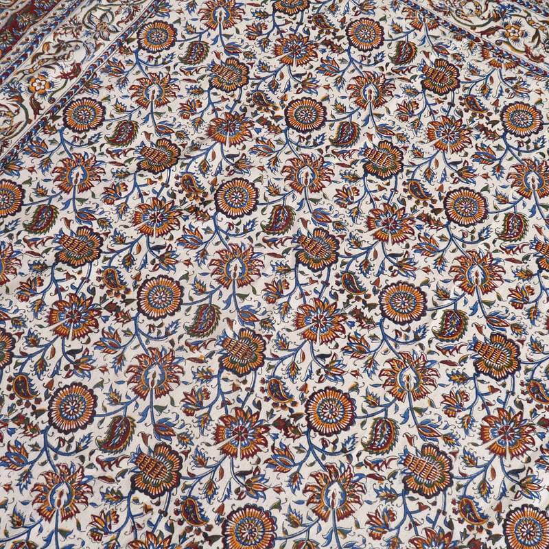 ペルシャ更紗・ガラムカール(イラン手染布)240×160cm(GC-2403)