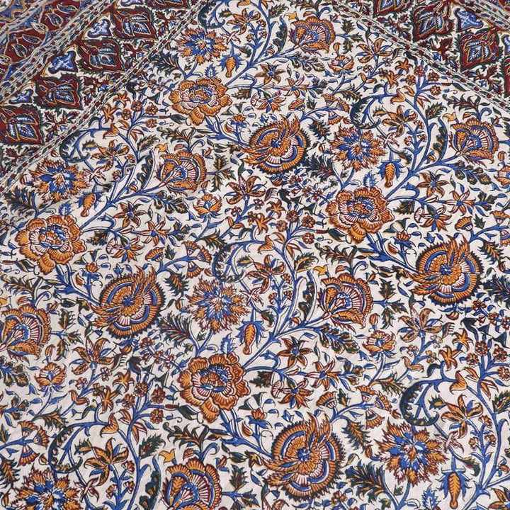 ペルシャ更紗・ガラムカール(イラン手染布)240×160cm(GC-2405)