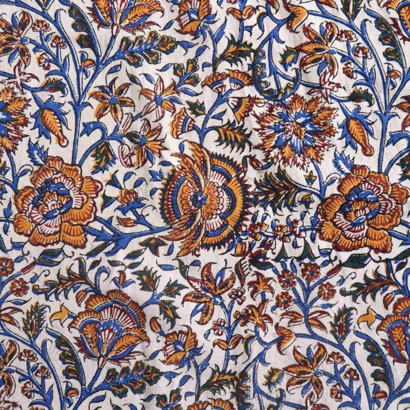 ペルシャ更紗・ガラムカール(イラン手染布)240×160cm(GC-2405)