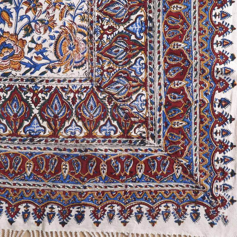 ペルシャ更紗・ガラムカール(イラン手染布)240×160cm(GC-2405)