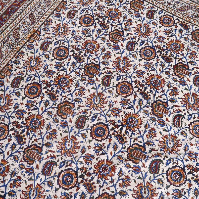 ペルシャ更紗・ガラムカール(イラン手染布)240×160cm(GC-2409)