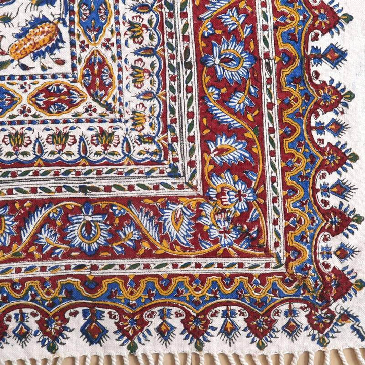 ペルシャ更紗・ガラムカール(イラン手染布)240×160cm(GC-2410)