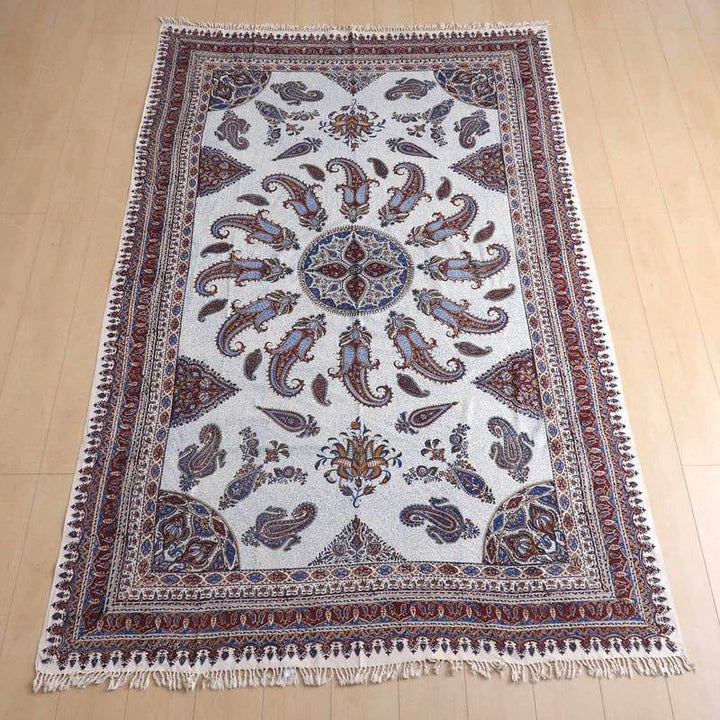 ペルシャ更紗・ガラムカール(イラン手染布)240×160cm(GC-2411)