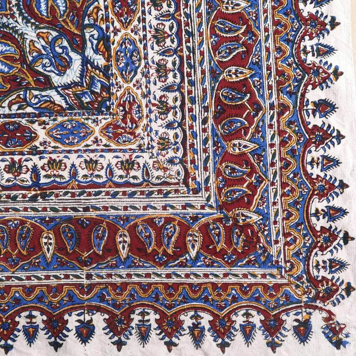 ペルシャ更紗・ガラムカール(イラン手染布)240×160cm(GC-2411)