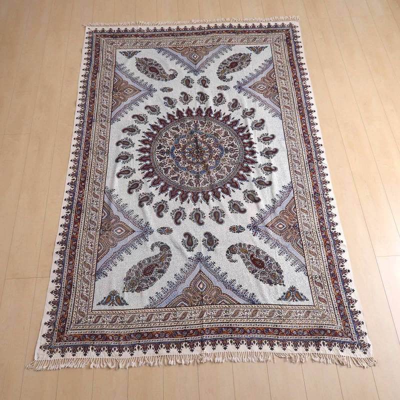 ペルシャ更紗・ガラムカール(イラン手染布)240×160cm(GC-2412)